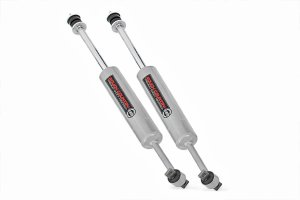 Ford Ranger Front Shocks - Rough Country - N3, 4.5-5.5 Inch - Metallic Silver - '98-'11 Ford Ranger Front Shocks - Rough Country - N3, 4.5-5.5 Inch - Metallic Silver - '98-'11
